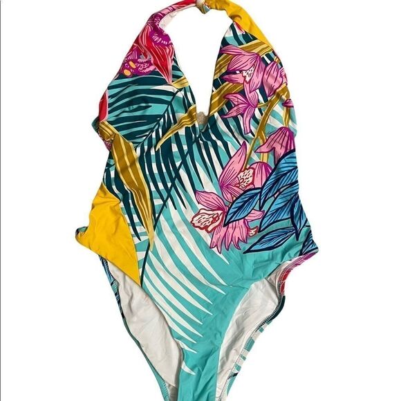 TRINA TURK TERRA NOSTRA PLUNGE SIZE 14 NWOT - Picture 5 of 6